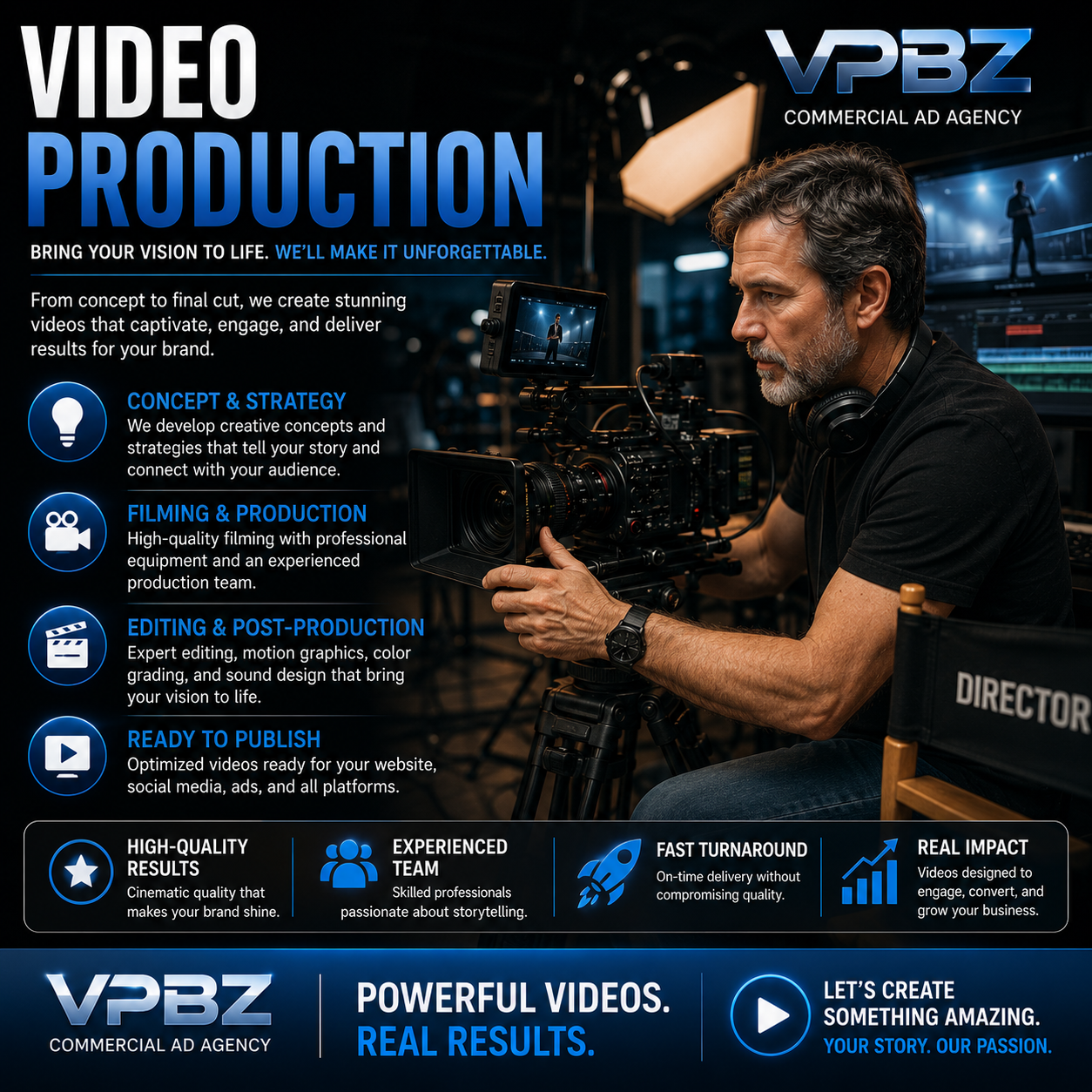 Video production that elevates your brand website showcase